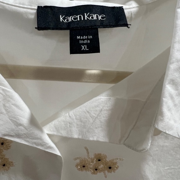 Karen Kane Embellished Shirt - Picture 11 of 12